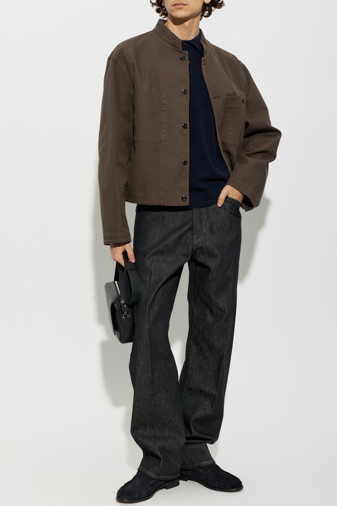 Lemaire Cotton jacket with stand collar | Men's | Vitkac